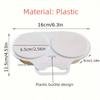 1-Cup Microwave Egg Poacher, BPA-Free Double Egg Cooker Mold, Non-Stick Egg Steamer for Breakfast, Kitchen Gadget