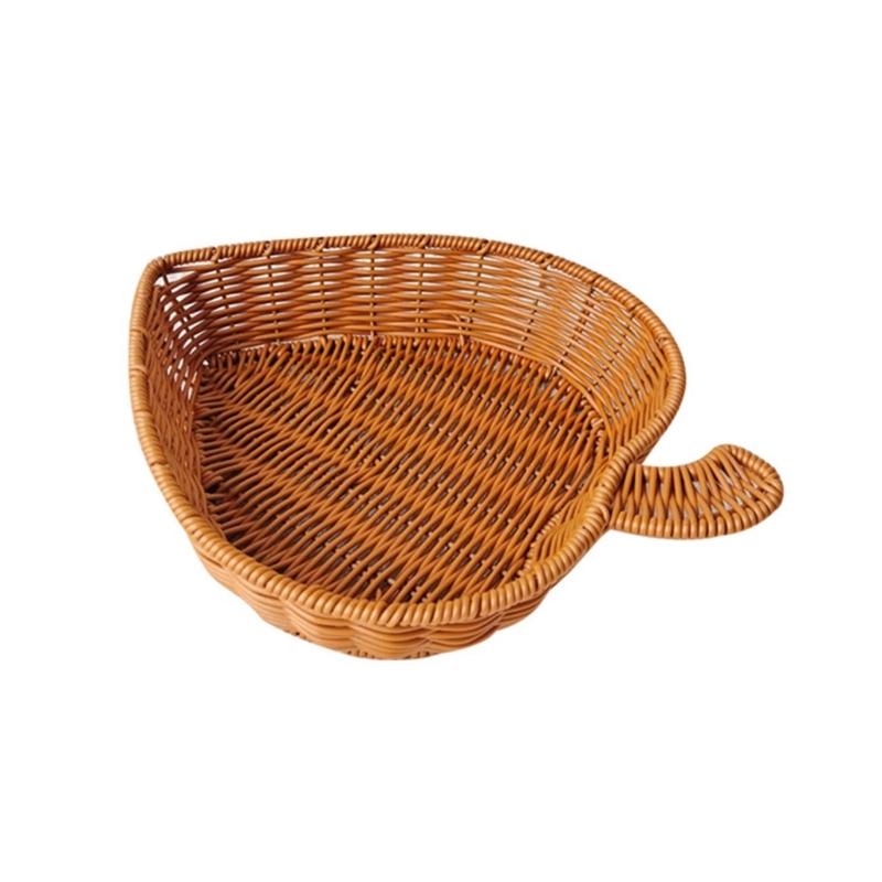 Woven Bread Baskets Fruit Baskets Storage Baskets Vegetable Baskets Snacks Storage Baskets for Vegetables and Snacks small