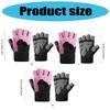 Gym Fitness Gloves For Men Women Full Hand Padding Half Finger Gloves Workout Gloves For Weight Lifting Cycling Fitness