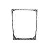 Carbon Fiber Car Center Console Navigation Screen Trim Frame Decoration Sticker For LEXUS GS 2006-2011 Interior Accessories