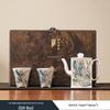 Dunhuang Divine Beast Silver-Gilded Kung Fu Tea Set