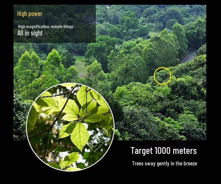 High-Magnification HD Night Vision Monocular for Stargazing & Moon Photography – Dual-Use Day/Night with Mobile Phone Integration for Adults