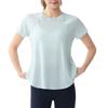 Womens Quick-Dry Loose Yoga Top With Mesh Back Breathable Short Sleeve Fitness Shirt 2026