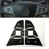 Repair Decals for GL8 Steering Wheel Button Trim Cover Stickers Automotive Interior Accessories Easy Installation