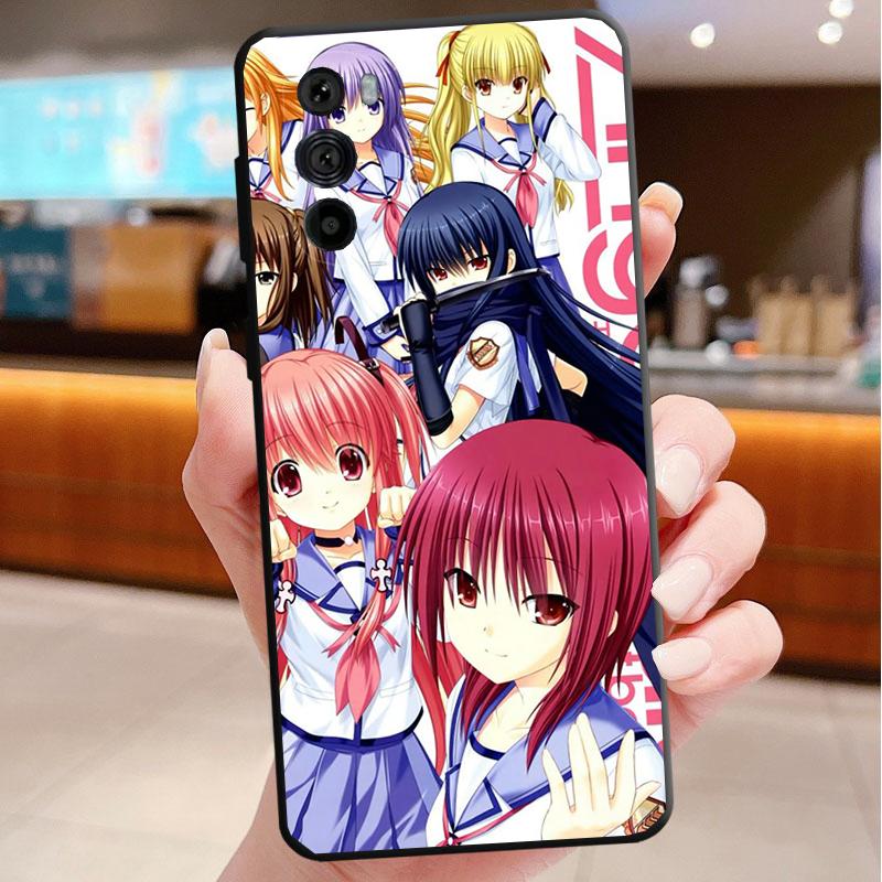 

Phone Case For Motorola Edge 60 50 40 Pro 60 50 40 30 Ultra Neo Fusion Moto G Stylus G Angel beats Yui Moto Edge 50 Ultra