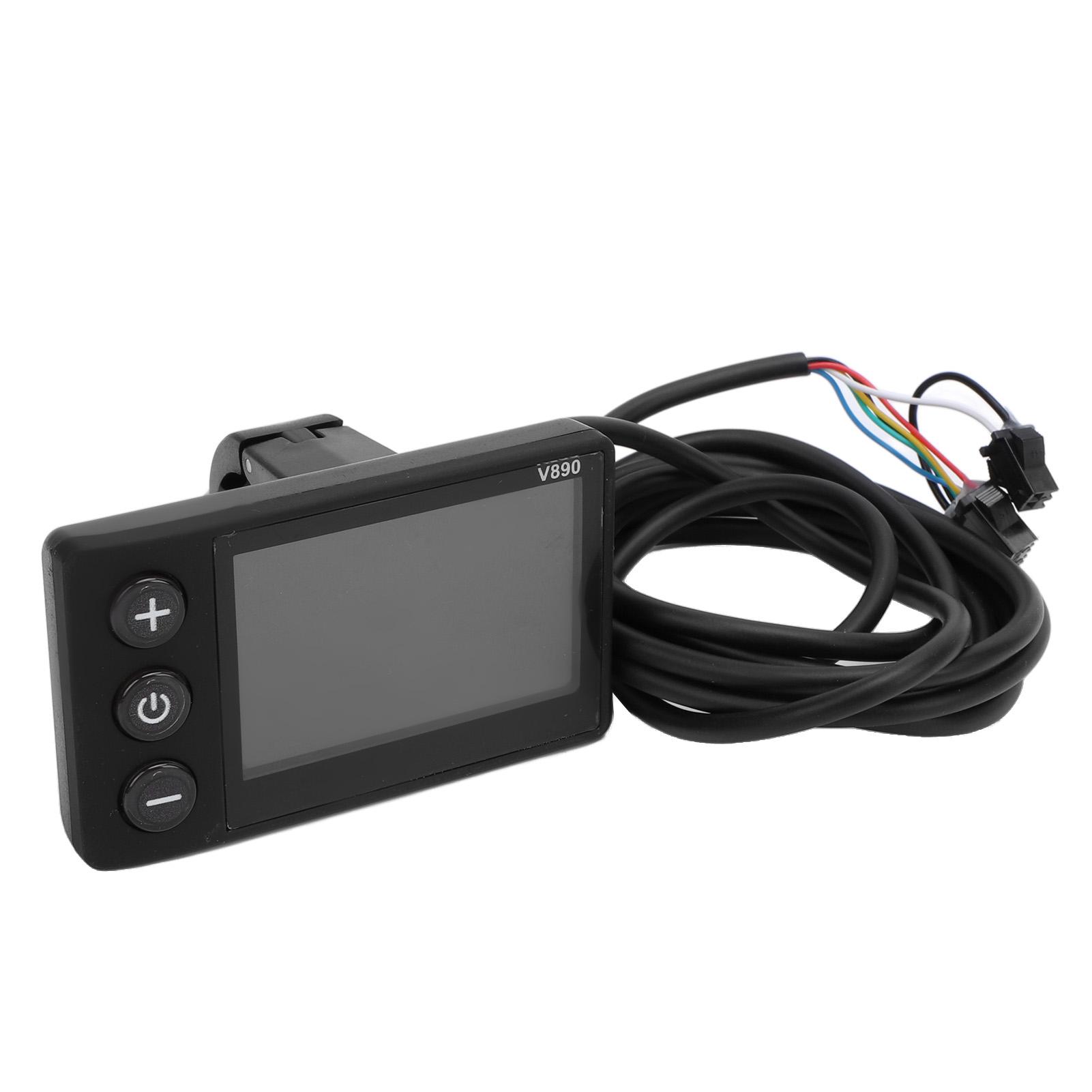 

ЖК-дисплей для электровелосипеда 5P и 2P Универсальная посадка 24В 36В 48В 60В ЖК-дисплейный метр V890 Цветной экран