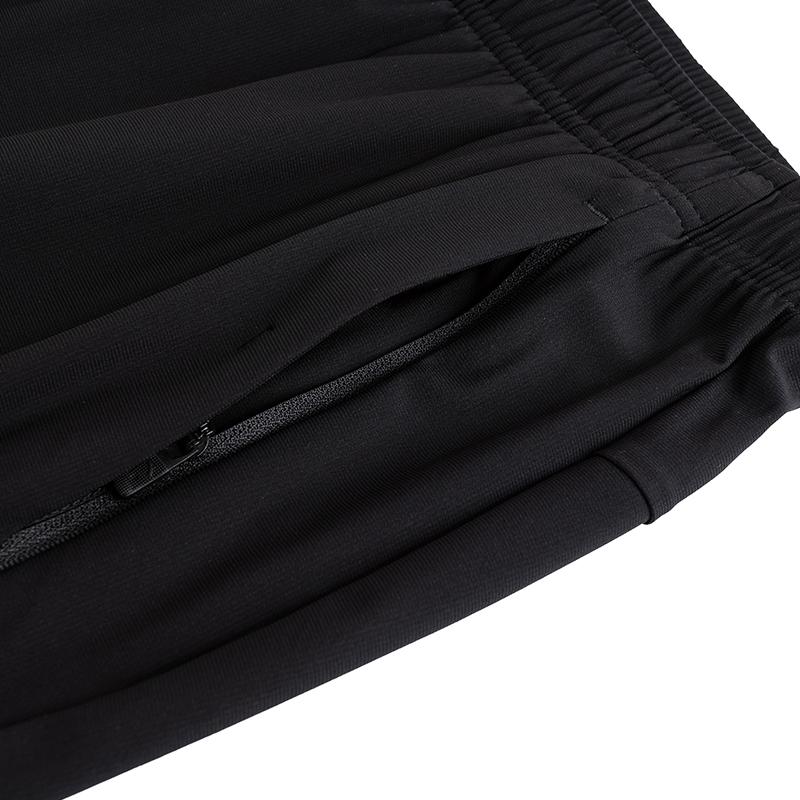 Anta Ice Skin Lightweight Comfortable Casual Knitted Sports Pants Men bottoms Basic-Black 152627303S-3
