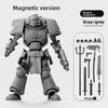 Tung Mechanical Armor Tung Tung Sahur Kids Action Figures With Joints Magnetic