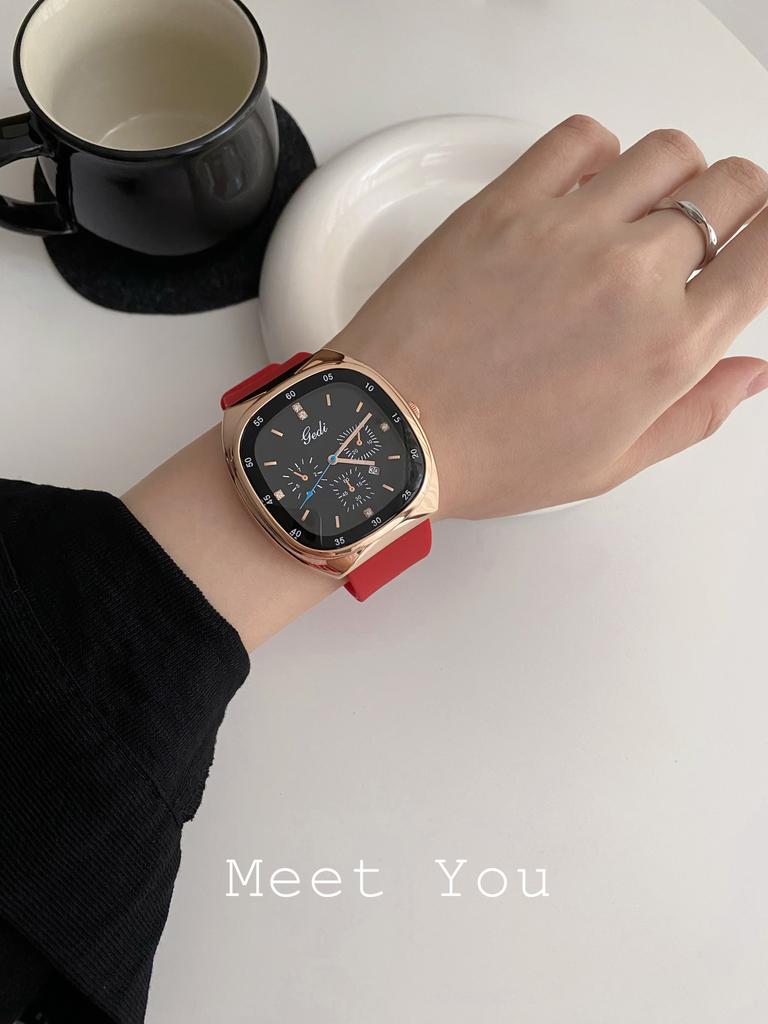Premium Selection, Simple and Casual Silicone Watch for Women, Elegant and Versatile, Unisex Wristwatch, Women's Accessories