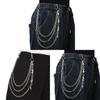 Punk Style Metal Body Chain With Spiky Pendant For Unisex Hiphop Fashion