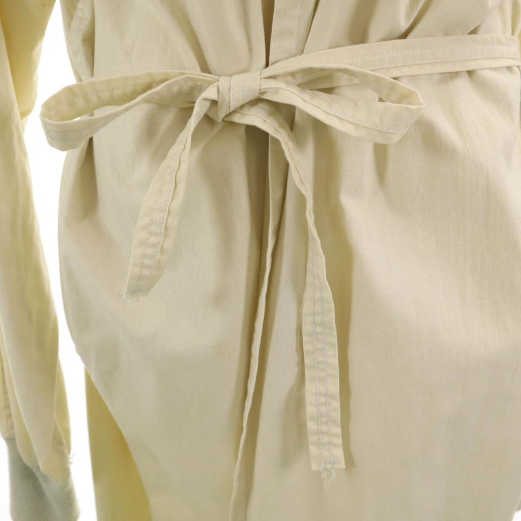 US ARMY lata 80. DLA Suknia płaszcz L ecru Męski Używany