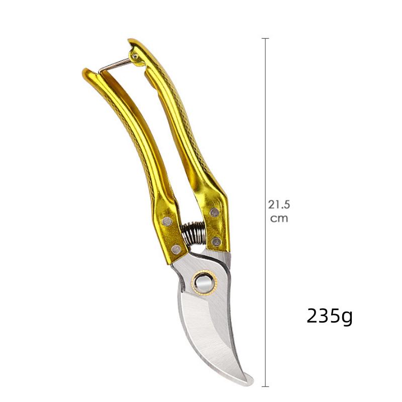 

Садовые секаторы из стали SK5, резак для веток цветущих и плодовых деревьев, сверхпрочные садовые ножницы, садовые инструменты золотой