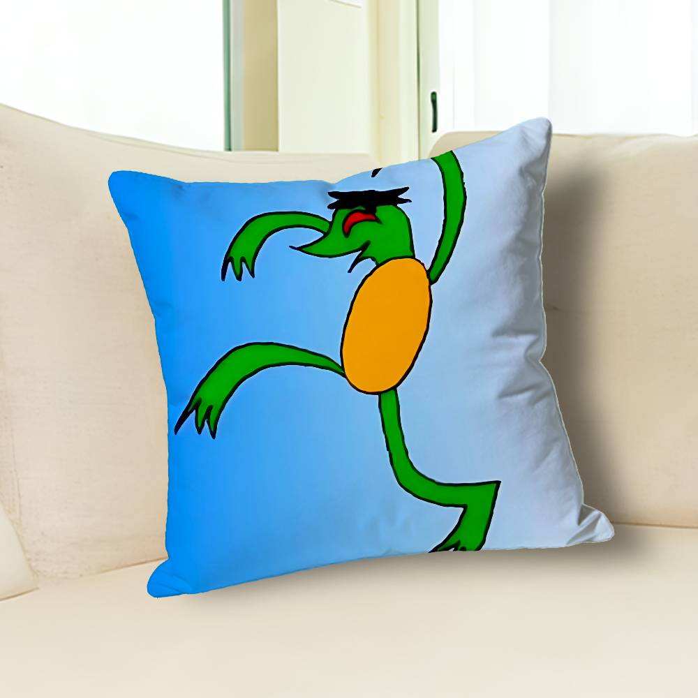 H-House Of Puso B-Bayani Cartoon Pillow Cover, 4K HD Printed Cushion Cover case with Various Exquisite Patterns