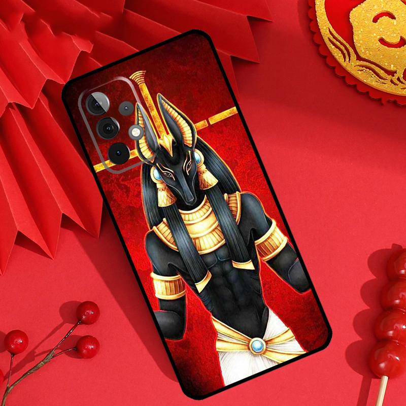 Egypt Nefertiti Anubis Ankh Case For Samsung Galaxy M34 M54 M32 M52 M15 M11 M12 M13 M14 M06 M16 M36 M56 M31 M53 M35 M55