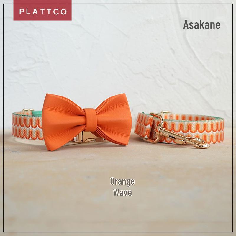 PLATTCO Soft & Comfy Dog Collar Set with Light Gold Buckle - 3 Pieces, PDC365 Extra Large