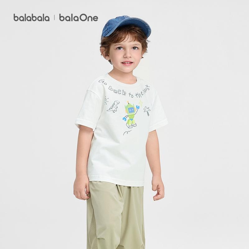 BalaOne: Balabala Boys' Short-sleeved T-shirt