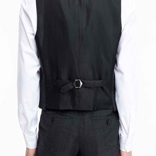 Giosongzio Signature Single Notched Suit Charcoal Check ZE6SU646CH ZE6SP646CH