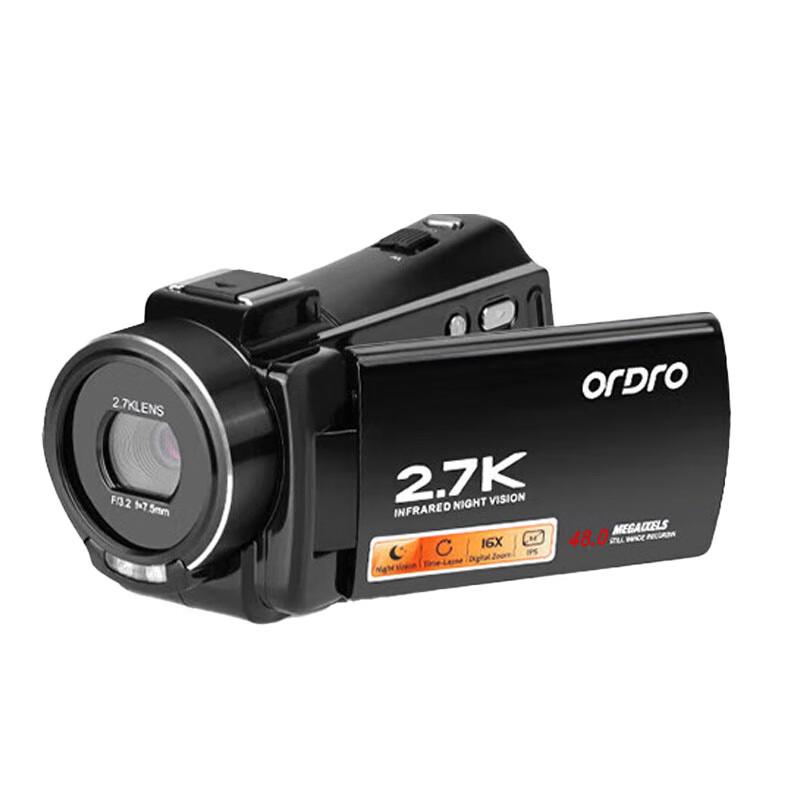 

ORDA V17 2.7K HD Portable Camcorder with IR Night Vision (CN version)