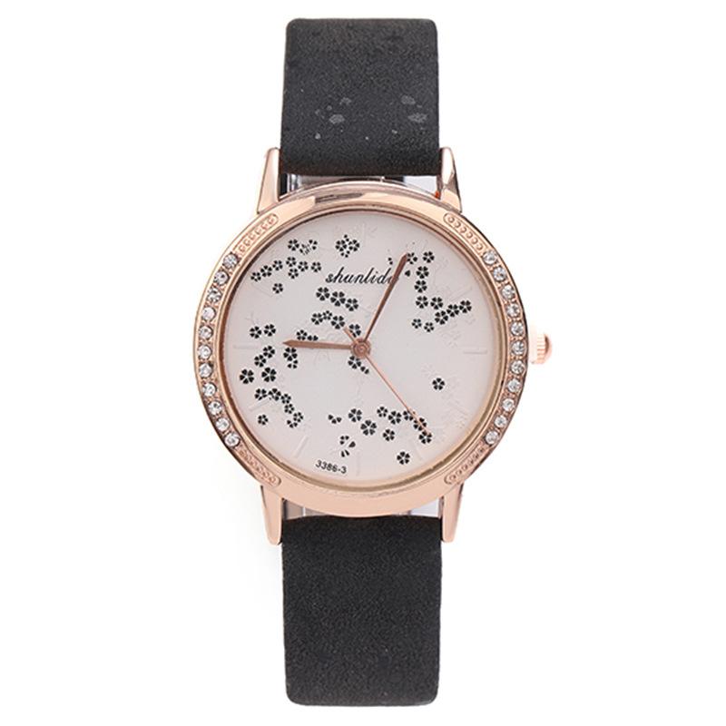 College Style Women'S Watch Fashion Niche Light Luxury Quartz Watch Women'S Belt Student Watch
