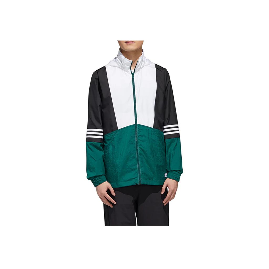 Adidas Neo Sports Long Sleeve Jacket Men Jackets Green GJ8762