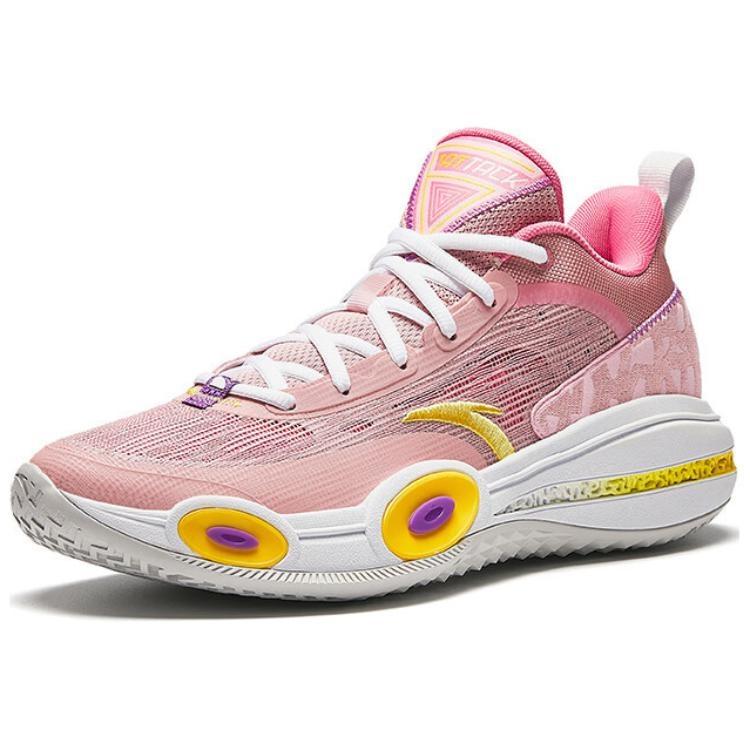 ANTA x CUBAL League Raid 1 Pink Yellow White Men s 112421109-6 EU 44.5