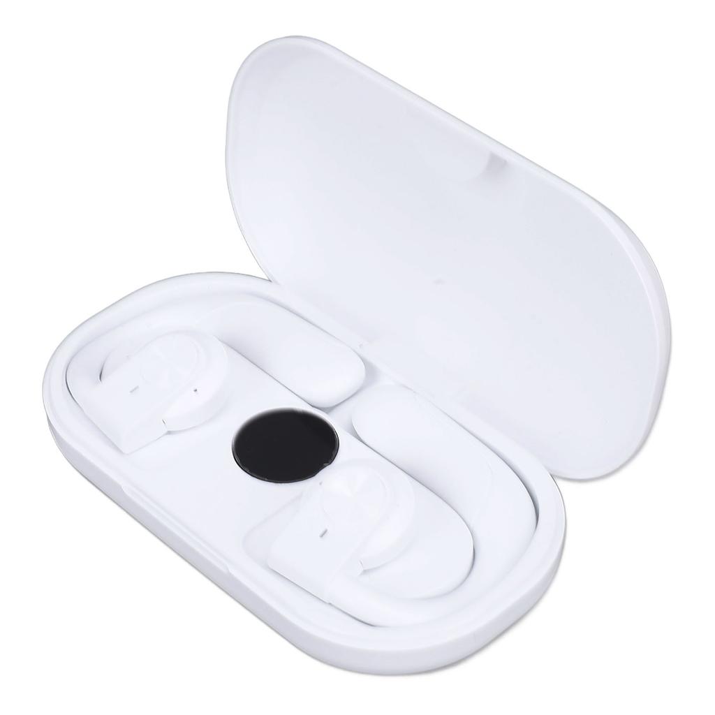 True Wireless Earbuds BT 5.3 Bone Conduction Ear Hook Headphone for Phone Tablet IPX7 Water Proof