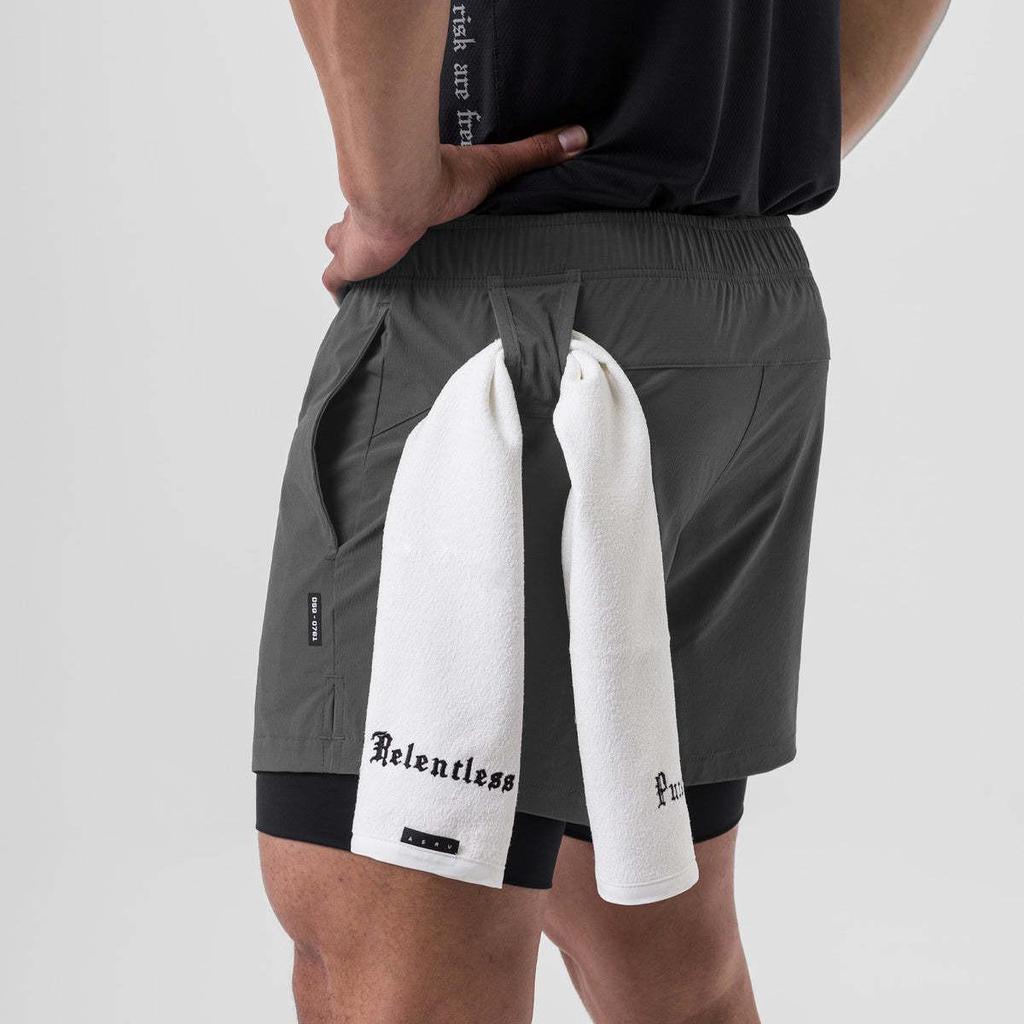 Men's Quick-Dry Elastic Sports Shorts for Summer Running