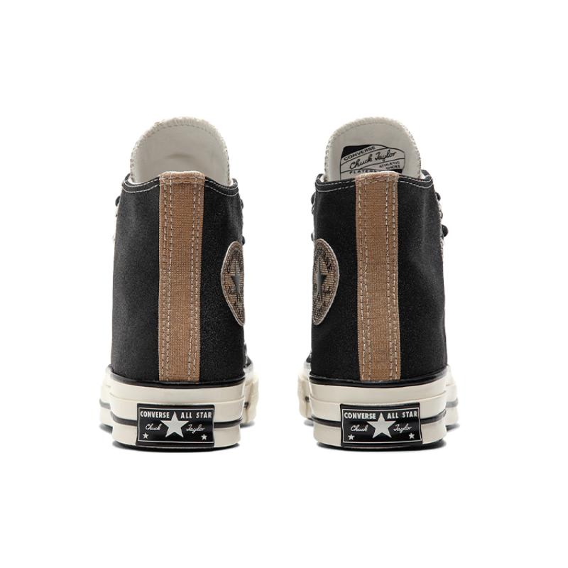Converse 1970s Comfortable & Versatile High Top Canvas Women's Black & Brown