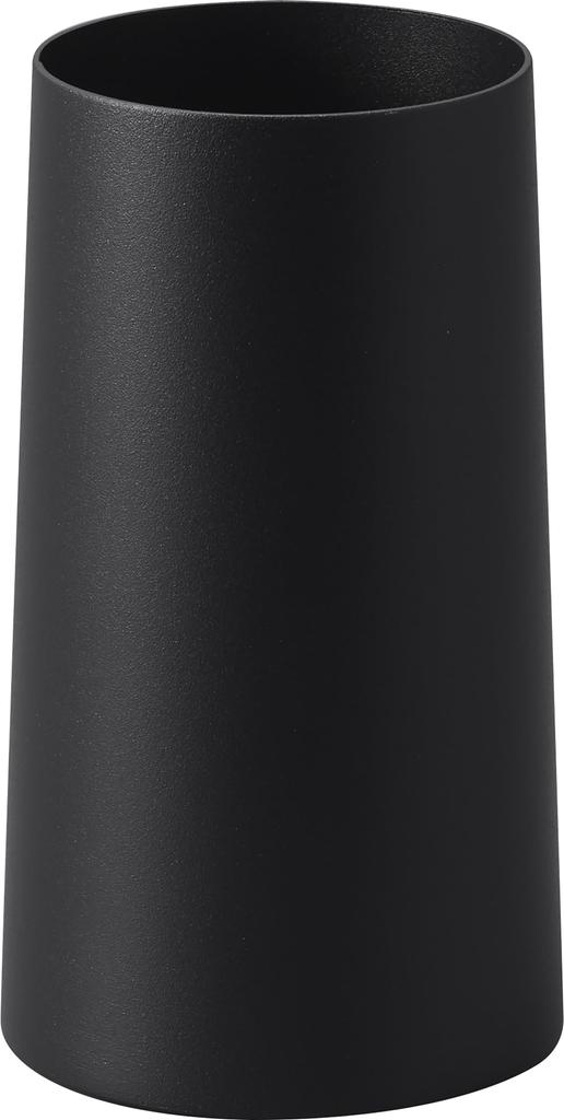 Yamazaki Jitsugyo Adhesive Cleaner Stand S Vertical Black Approx. W7.5 x D7.5 x H13.5cm Tower Adhesive Cleaner for Clothes Mini Storage Case Entrance