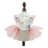 Dog Tulle Dresses Cats Princess Dress Pet Costume Dress with Embroidery Butterfly Wedding Cats Formal Event Photo Outfit