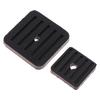 4 Piezas Base de Goma Amortiguación Antideslizante Duradera Almohadilla Antivibración Para Balcón Aire Acondicionado Unidad Exterior Techos Exteriores