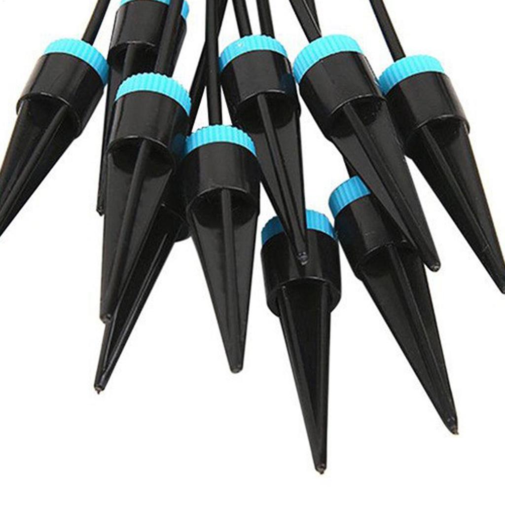 10-Kopf Automatisches Tropfbewässerungsset Gartenbewässerungsgerät Schnellkupplung Gartenbewässerungssystem für Pflanzen Sukkulenten Blumen