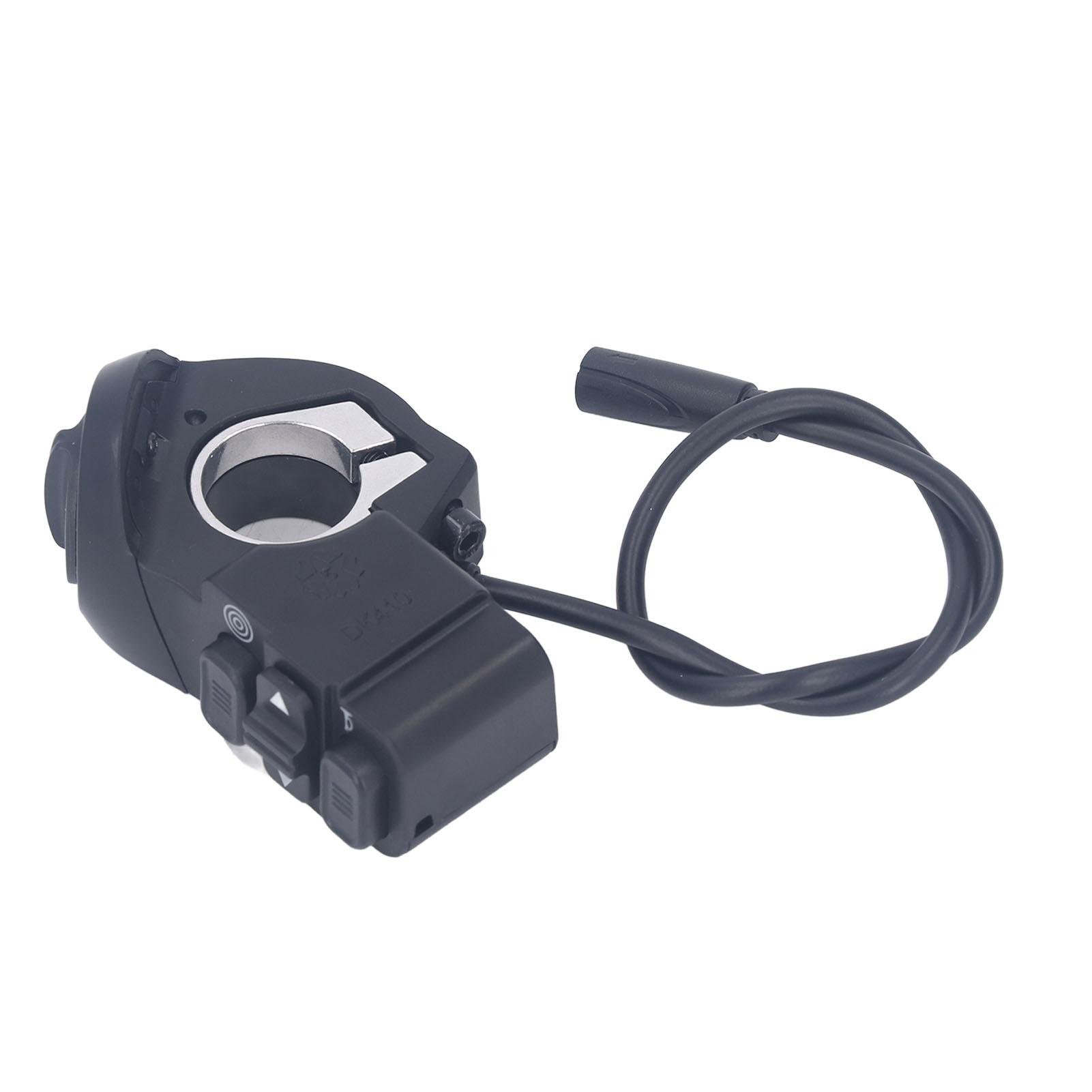3 in 1 Electric Bike Scooter Headlight Turn Signal Horn Switch with Self Lock Waterproof for Electric Bicycles