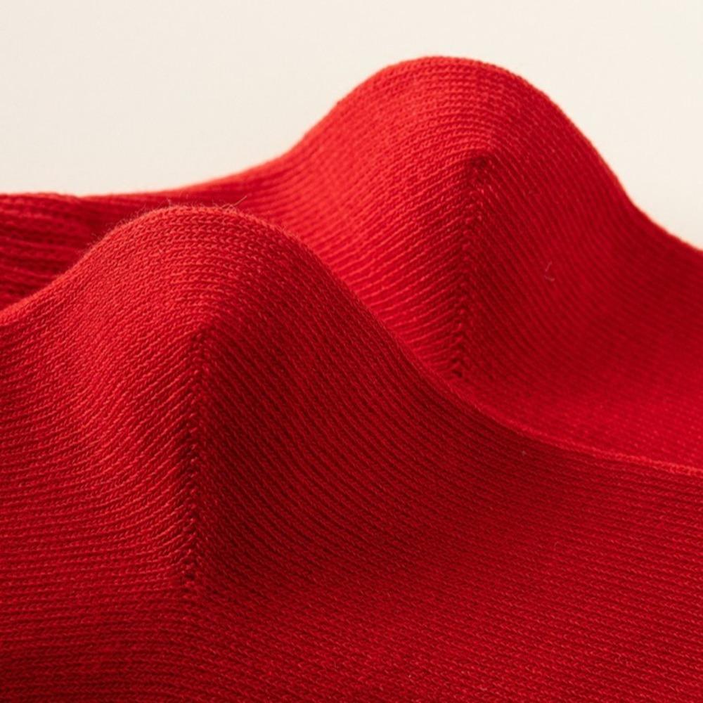 Horse Pattern New Year Socks Cartoon Year of The Horse Socks Embroidered Socks  Casual Use