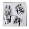 Gubblecote Trio Of Horse´s Watercolor Greetings Card