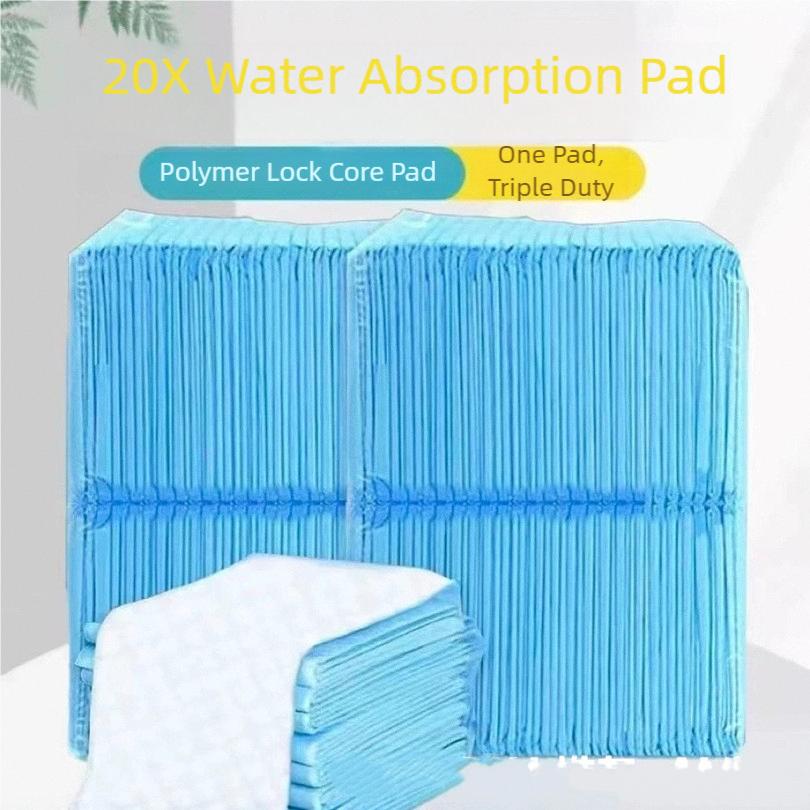 Super Absorbent Disposable Puppy Pee Pads - Leak-Proof Training & Incontinence Pads for Dogs, Large Washable Liners for Crates, Beds & Floors