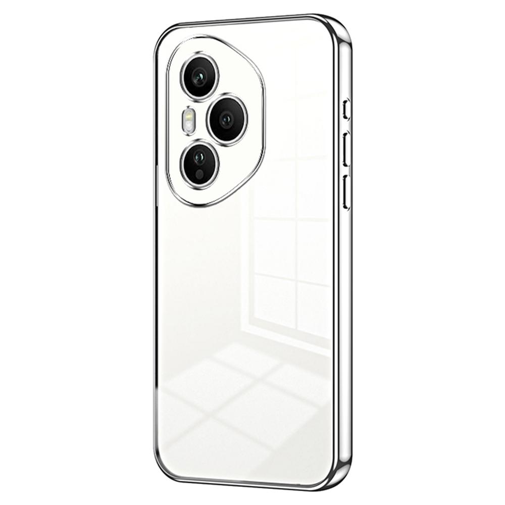 Für Honor 400 Pro 5G (Global) Hülle Galvanisierter Rahmen Weiche TPU Handyhülle