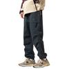 New American tooling pants men's autumn and winter functional wind tied feet sports casual trousers black shock pants