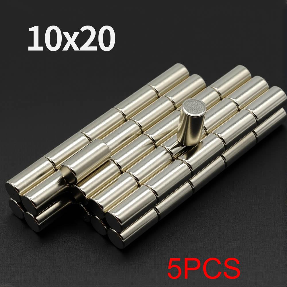 10x20MM Super Powerful N35 NdfeB Permanent Magnetic imanes Strong Round Neodymium Magnet Refrigerator Magnets