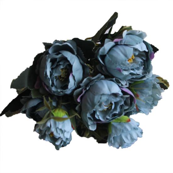 1Pc Artificial Flower Lifelike Multipurpose Silk Cloth Beautiful Decoration Floral for Wedding