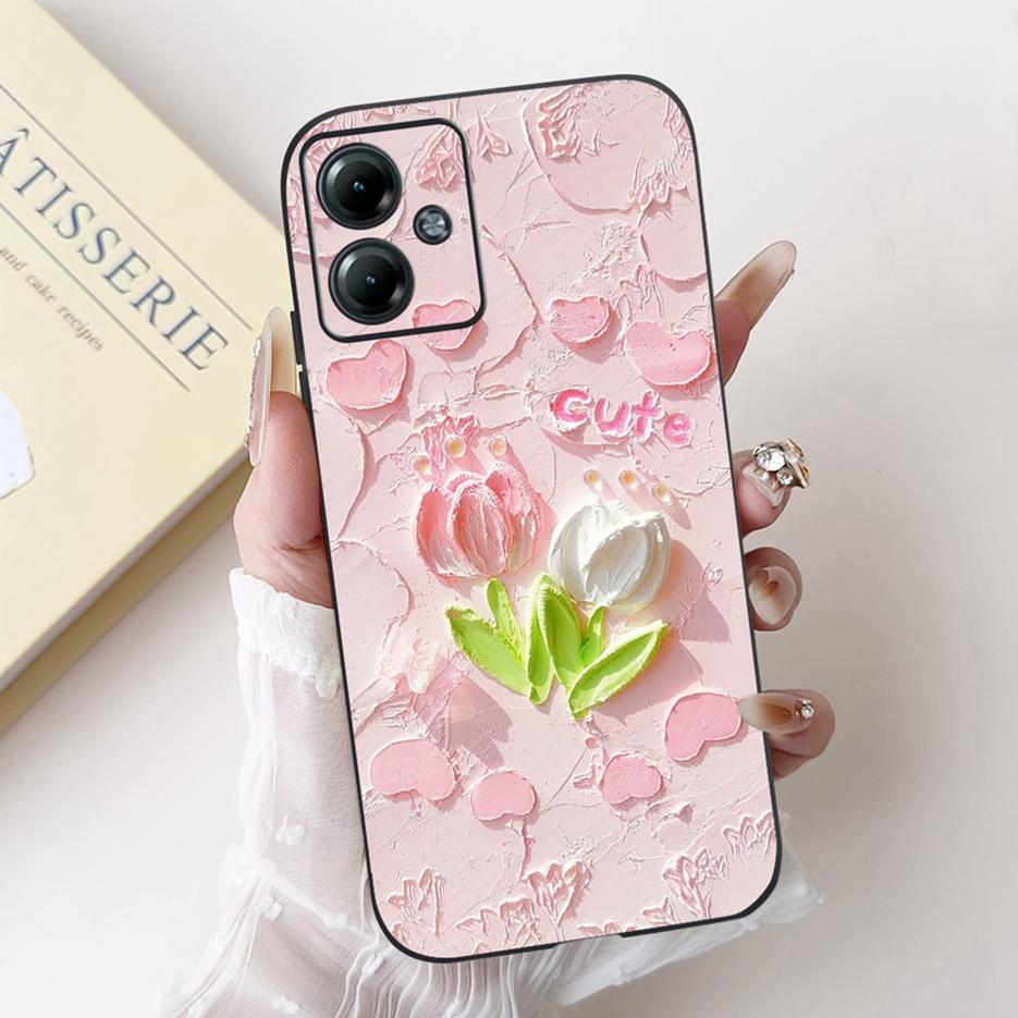 For Motorola Moto G14 G24 G34 Case Fashion Cartoon Cover Soft TPU Phone Case For Motorola G14 Moto G24 G34 MotoG24 MotoG34 Shell