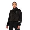 Womens/Ladies Mock Neck Fleece Top