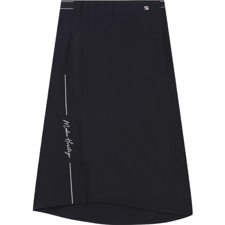 

New FILA Casual Long Skirts Women s Legend Blue F11W331308F-NV L