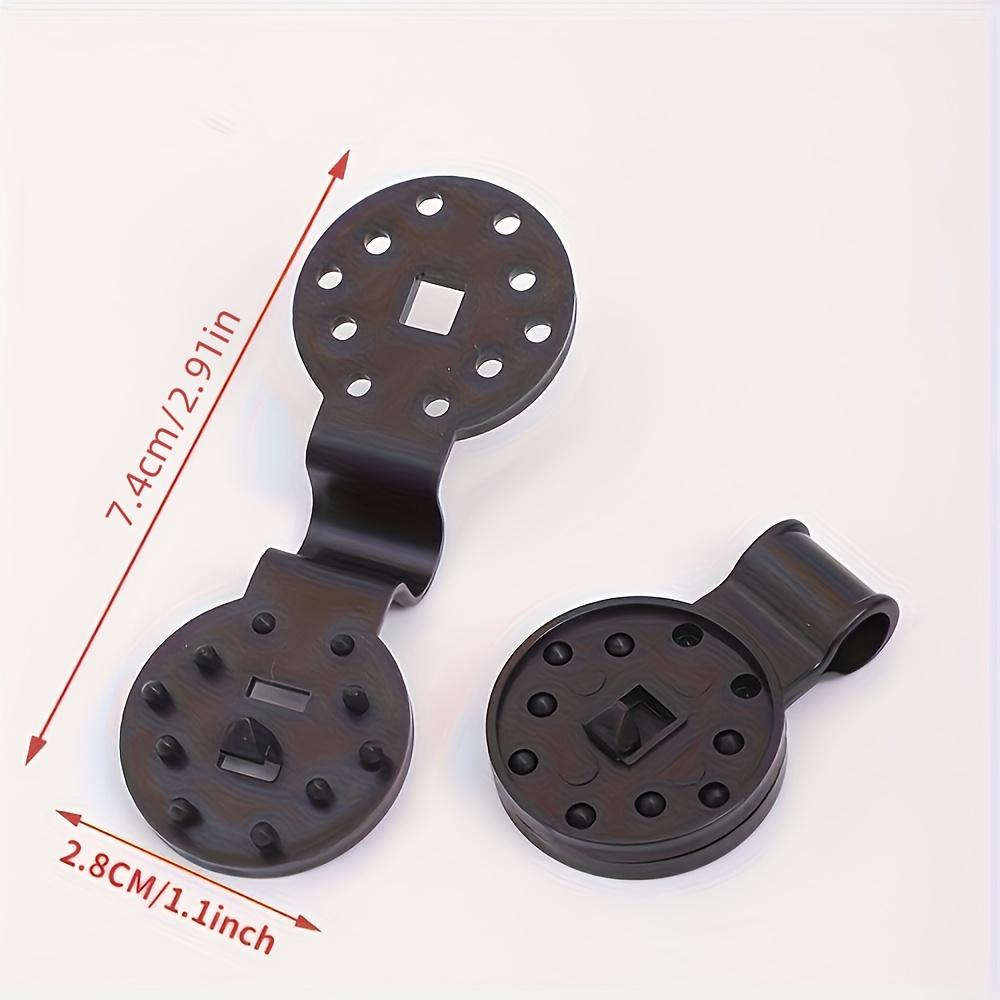 50 Pcs Heavy-Duty Reusable Sun Shade Net Clips, Detachable Polished Hooks Clamps for Greenhouse, Tent, Canopy, Fence & DIY