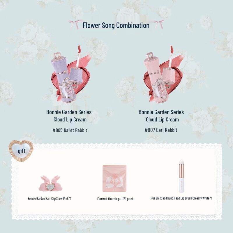 Flower Knows Bonnie Garden Cloud Lippencreme Duo Set