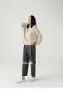 Women's Thickened Cashmere High Neck Cable Knit Sweater - Autumn/Winter Loose Style