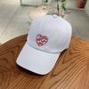 New baseball cap men's love embroidery cap women's sports shading simple letters fashion versatile trendy