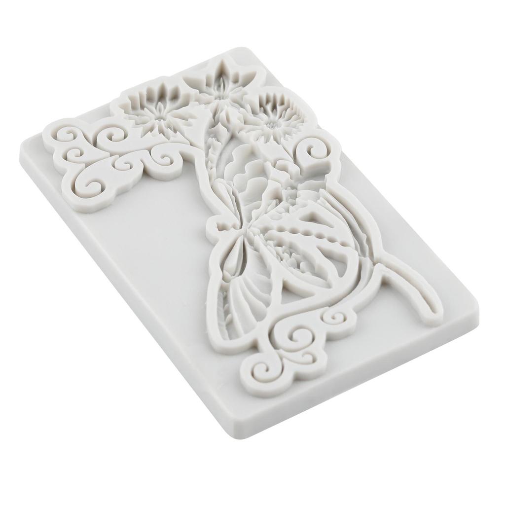 Dragonfly Silicone Molds Flower Fondant Mold Cake Decorating Tools Cupcake Topper Candy Chocolate Gumpaste Mold