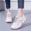 Lace Up Whit Women's Mesh Breathable Shoes High on Platform Ladies Footwear Summer Aesthetic New In Arrival 2025 Sale Casual 39