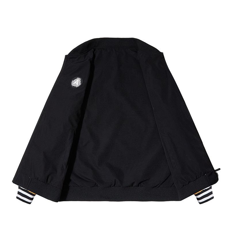 American Baseball Jersey Men's Spring and Autumn Color Matching Handsome Jacket Jacket Men's Spring Thin Top